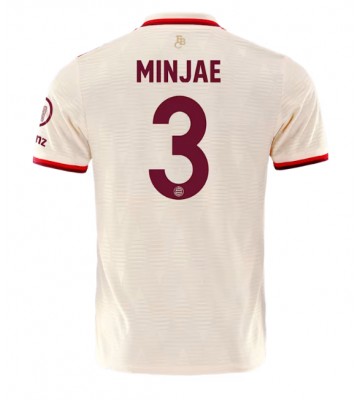 Bayern Munich Kim Min-jae #3 Tercera Equipación 2024-25 Manga Corta